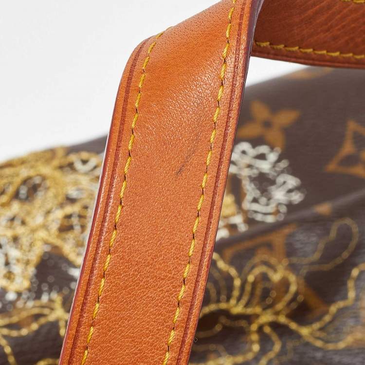 Pre Owned Louis Vuitton Monogram Canvas Limited Edition Dentelle Batignolles Horizontal Bag