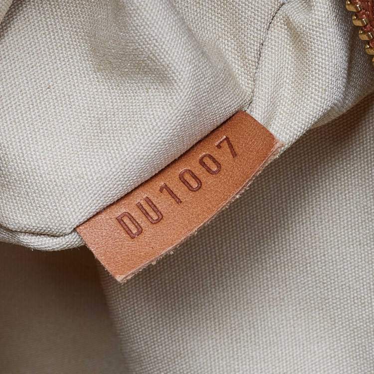 Pre Owned Louis Vuitton Monogram Canvas Limited Edition Dentelle Batignolles Horizontal Bag