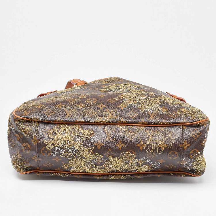 Pre Owned Louis Vuitton Monogram Canvas Limited Edition Dentelle Batignolles Horizontal Bag