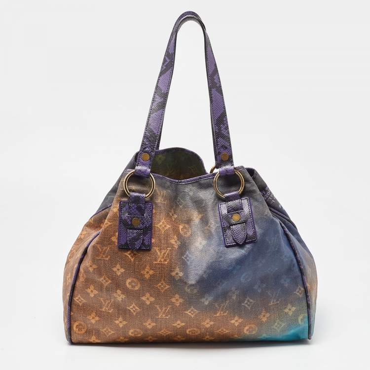 Pre Owned Louis Vuitton Multicolor Monogram Canvas Limited Edition Richard Prince Heartbreak Jokes Bag