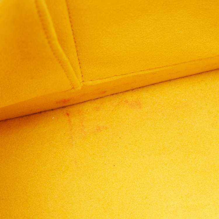 Pre Owned Louis Vuitton Tassil Yellow Epi Leather Alma PM