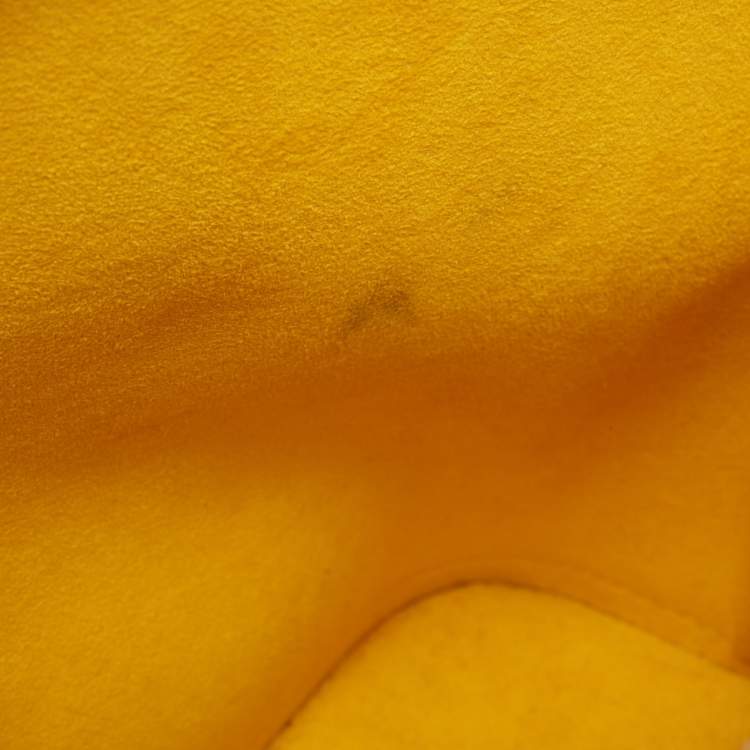 Pre Owned Louis Vuitton Tassil Yellow Epi Leather Alma PM