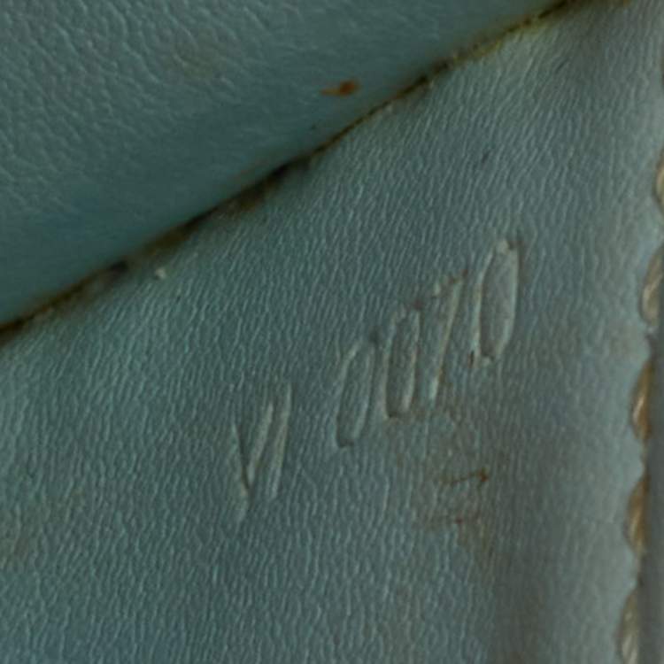 Pre Owned Louis Vuitton Multicolor Monogram Vernis Fleurs Pochette Bag