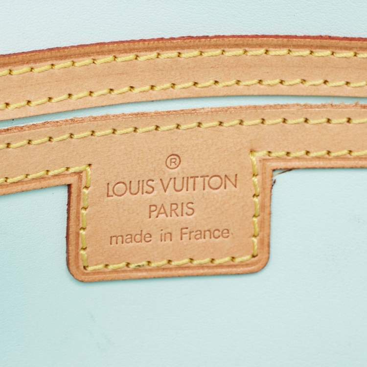 Pre Owned Louis Vuitton Multicolor Monogram Vernis Fleurs Pochette Bag