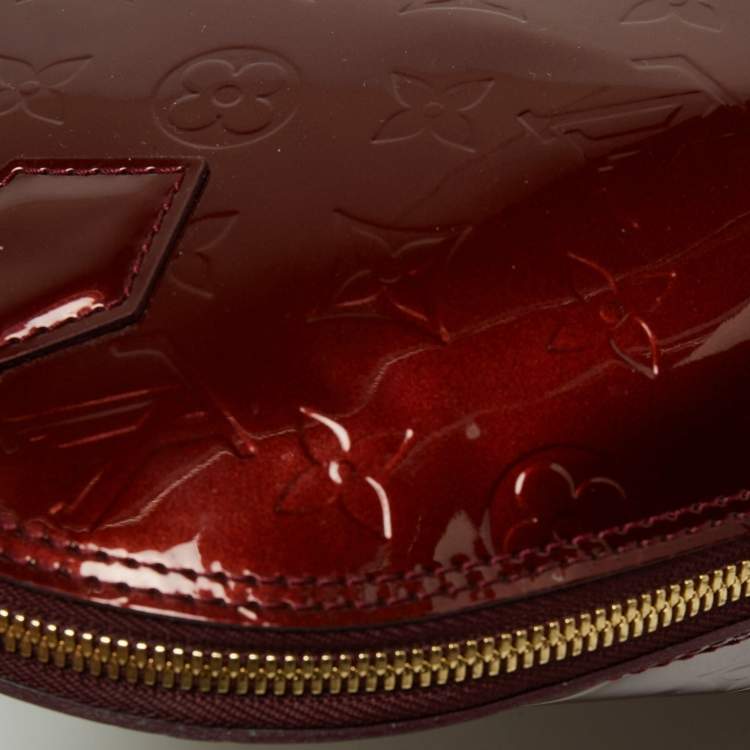 مملوكة مسبقًا Louis Vuitton Amarante Monogram Vernis Alma BB Bag