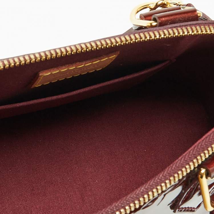مملوكة مسبقًا Louis Vuitton Amarante Monogram Vernis Alma BB Bag