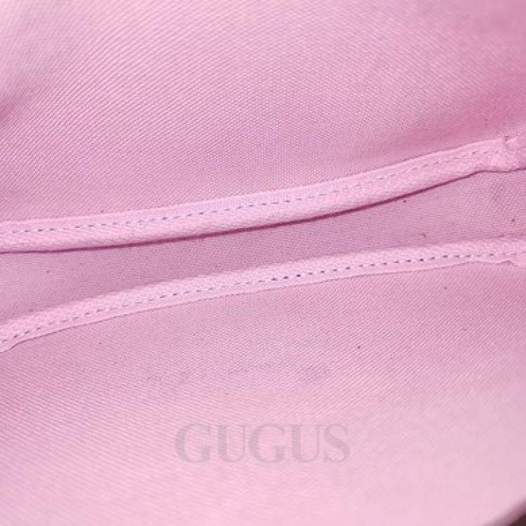 Pre Owned Louis Vuitton Pink/Brown Monogram Canvas Vivienne Wisteria Mini Pochette Accessoires
