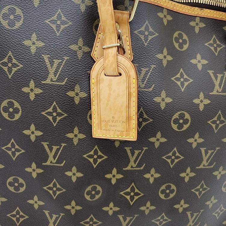 Pre Owned Louis Vuitton Brown Monogram Canvas and Leather Alma Voyage MM