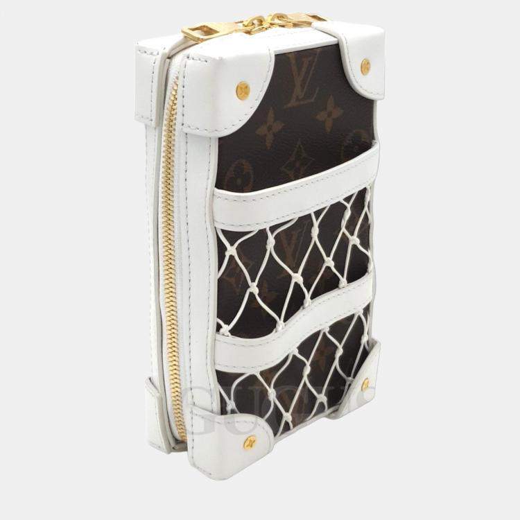 Pre Owned Louis Vuitton X NBA Monogram Soft Trunk Phone Box