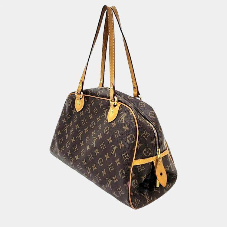 Pre Owned Louis Vuitton Monogram Montrogoy GM