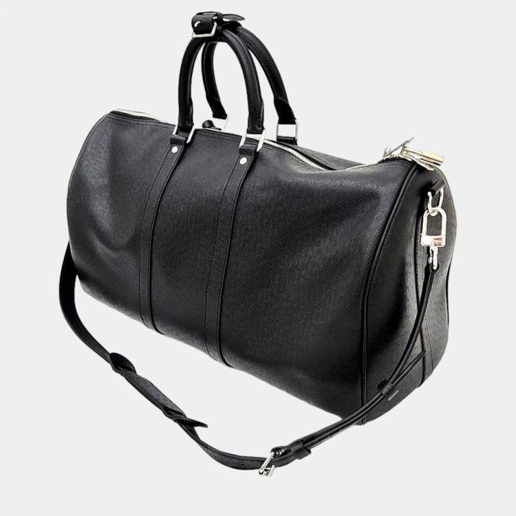 Pre Owned Louis Vuitton Taiga Bandouliere Keepall 50 M33400
