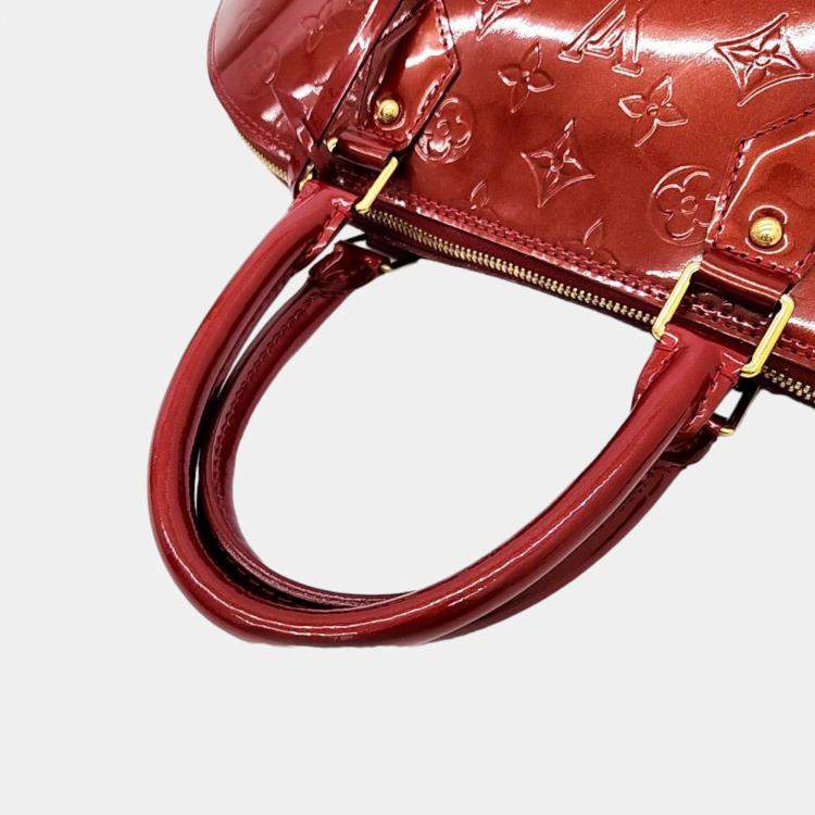 Pre Owned Louis Vuitton Vernis Alma GM