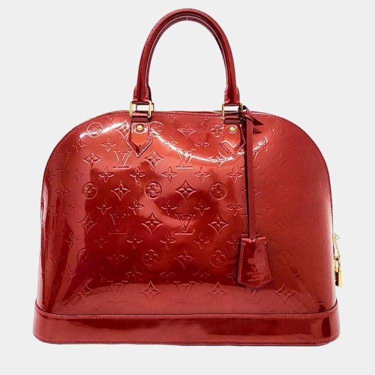 Pre Owned Louis Vuitton Vernis Alma GM