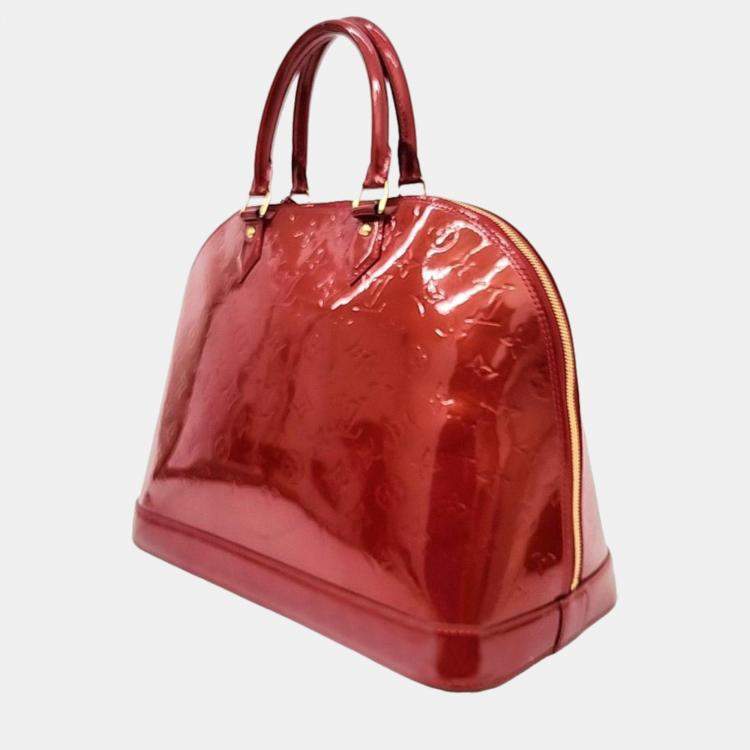 Pre Owned Louis Vuitton Vernis Alma GM