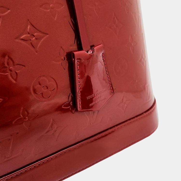 Pre Owned Louis Vuitton Vernis Alma GM