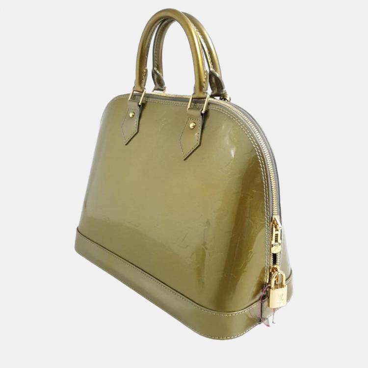 Pre Owned Louis Vuitton Vernis Alma PM