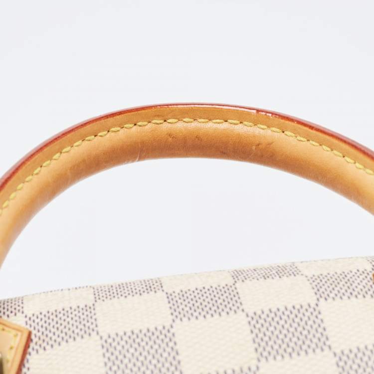 Pre Owned Louis Vuitton Damier Azur Canvas Speedy 30 Bag