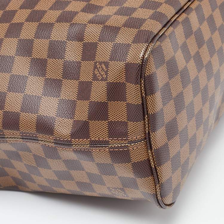 Pre Owned Louis Vuitton Damier Ebene Canvas Neverfull MM Bag