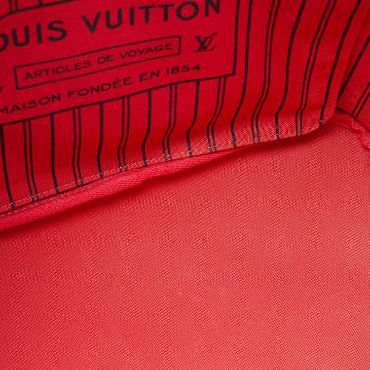 Pre Owned Louis Vuitton Damier Ebene Canvas Neverfull MM Bag