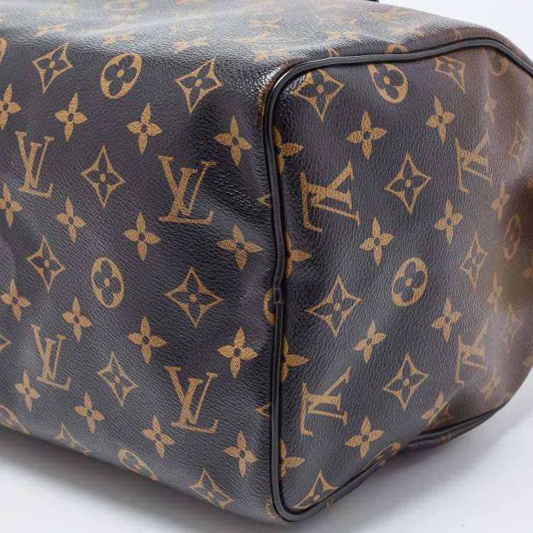 Pre Owned Louis Vuitton Monogram Canvas Limited Edition Mirage Speedy 30 Bag