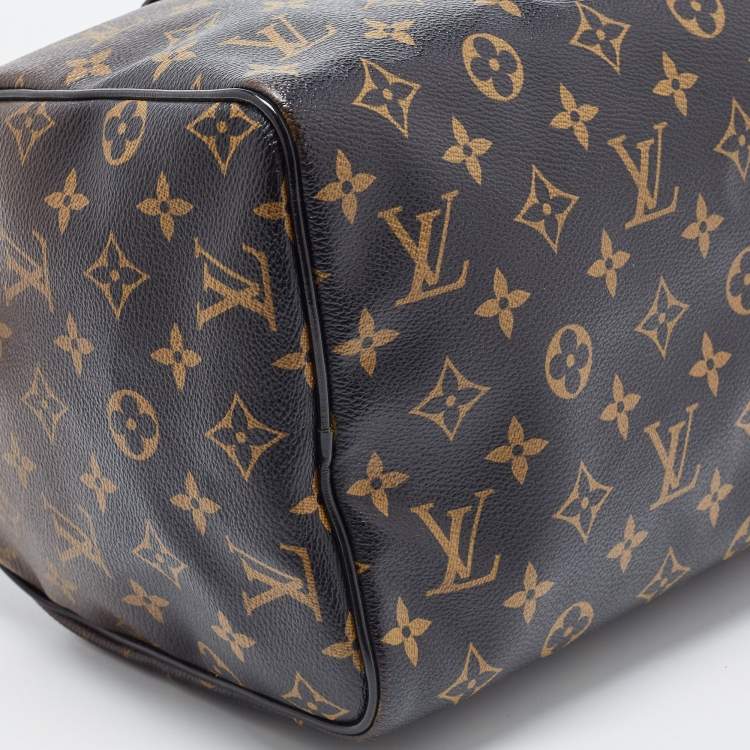Pre Owned Louis Vuitton Monogram Canvas Limited Edition Mirage Speedy 30 Bag