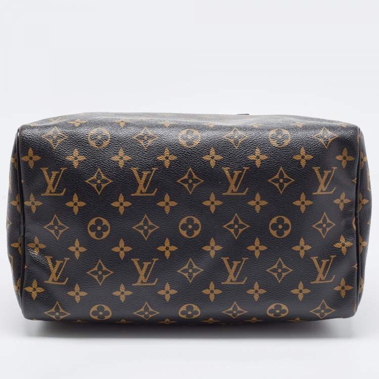 Pre Owned Louis Vuitton Monogram Canvas Limited Edition Mirage Speedy 30 Bag