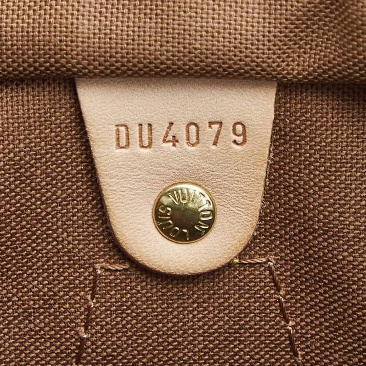 Pre Owned Louis Vuitton Monogram Canvas My LV Heritage Speedy 30 Bag