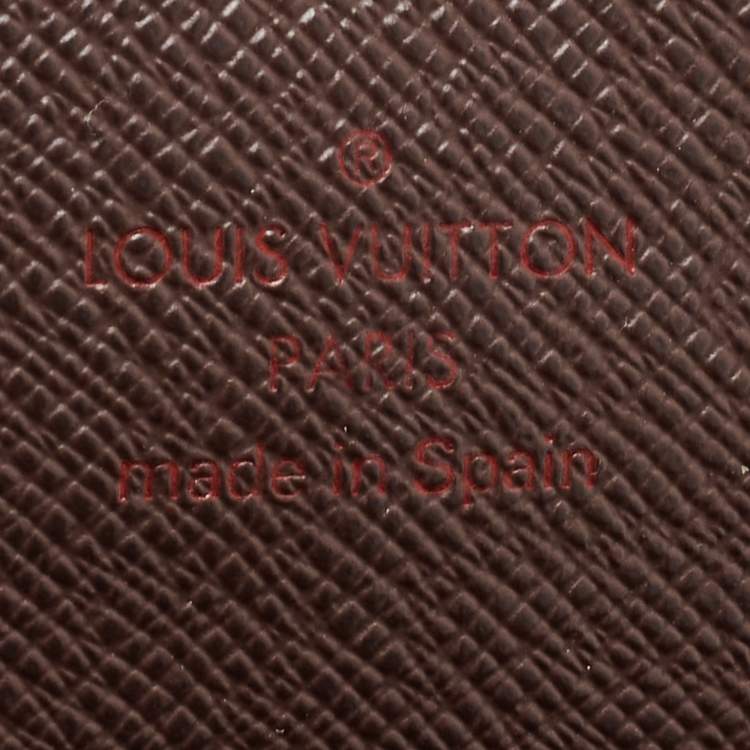 Pre Owned Louis Vuitton Monogram Canvas Canvas  Sarah Wallet