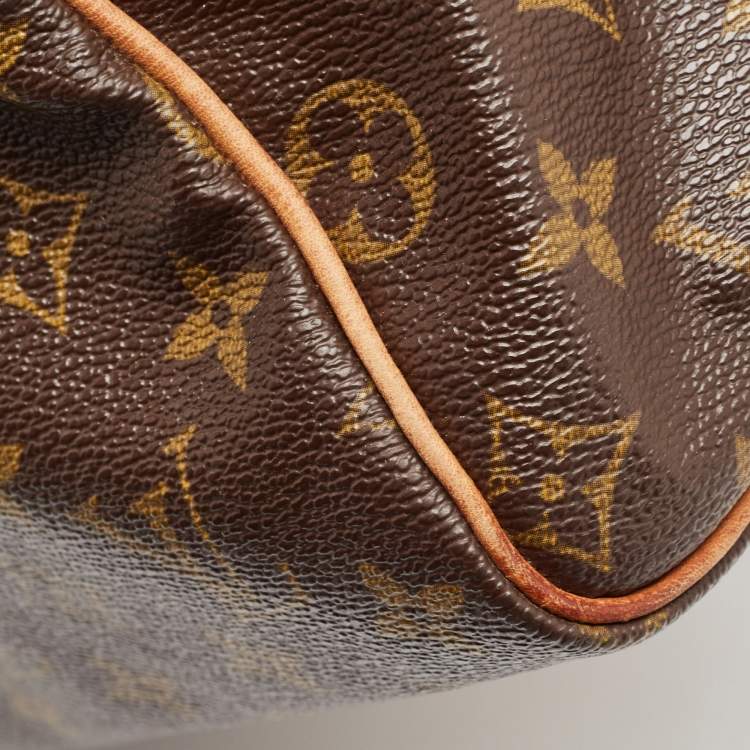 Pre Owned Louis Vuitton Brown Monogram Canvas Speedy 30 Top Handle Bag