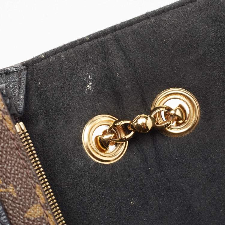 Pre Owned Louis Vuitton Black Monogram Canvas Victoire Bag