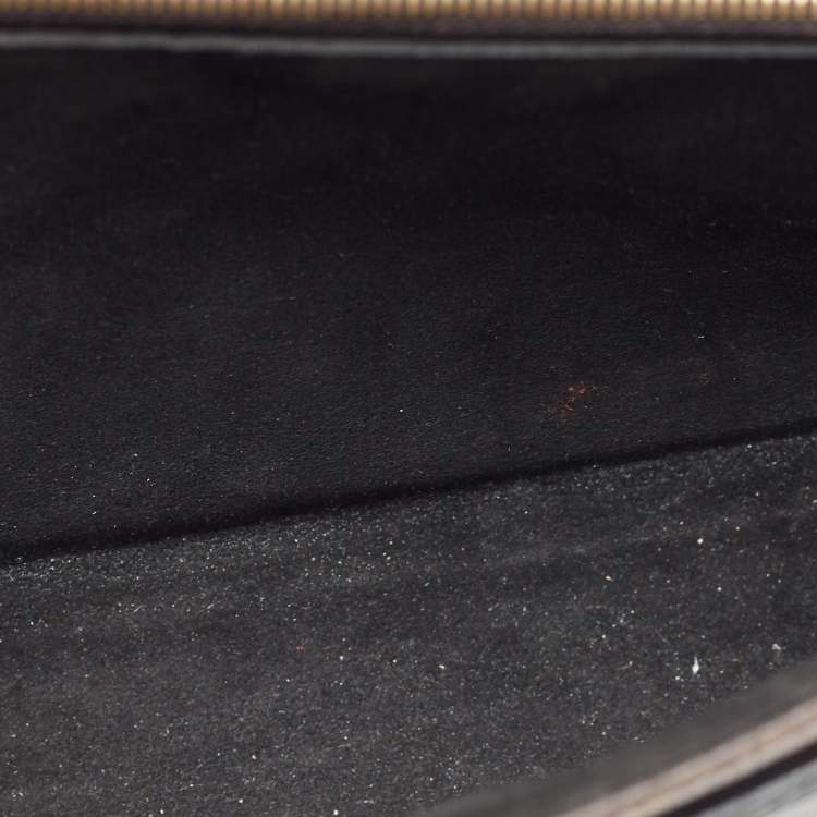 Pre Owned Louis Vuitton Black Monogram Canvas Victoire Bag