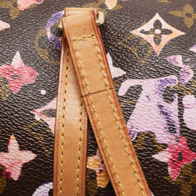 Pre Owned Louis Vuitton Monogram Canvas Watercolor Richard Prince Papillon 30 Bag