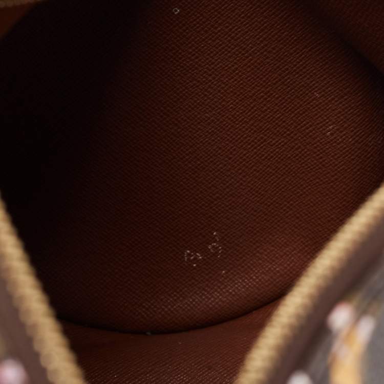 Pre Owned Louis Vuitton Monogram Canvas Watercolor Richard Prince Papillon 30 Bag