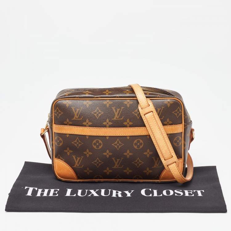 Pre Owned Louis Vuitton Monogram Canvas Vintage Trocadero 27 Bag