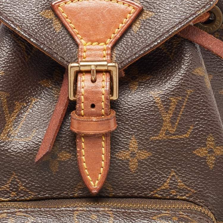 Pre Owned Louis Vuitton Monogram Canvas Mini Montsouris Backpack