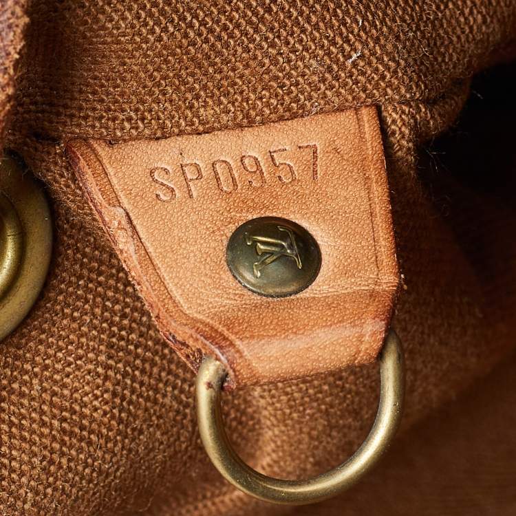 Pre Owned Louis Vuitton Monogram Canvas Mini Montsouris Backpack