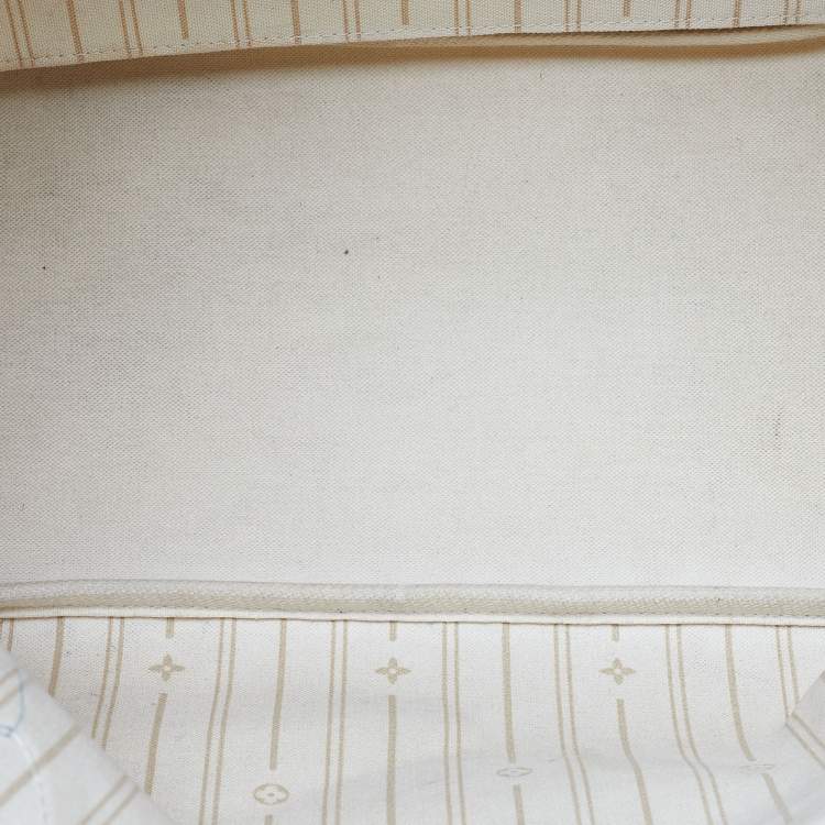 Pre Owned Louis Vuitton Damier Azur Canvas Neverfull MM Bag