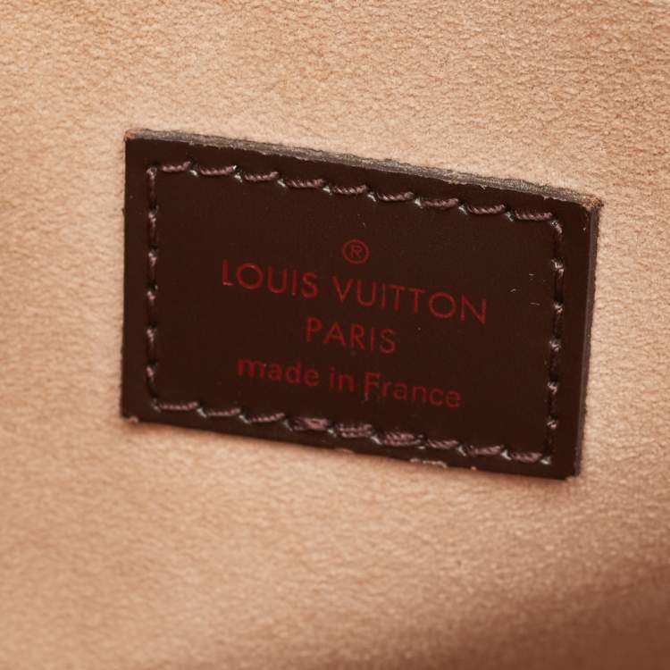Pre Owned Louis Vuitton Damier Ebene Canvas Kensington V Bag