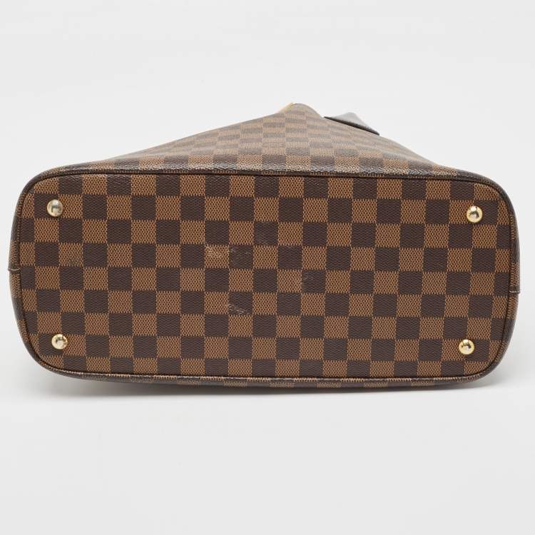 Pre Owned Louis Vuitton Damier Ebene Canvas Kensington V Bag