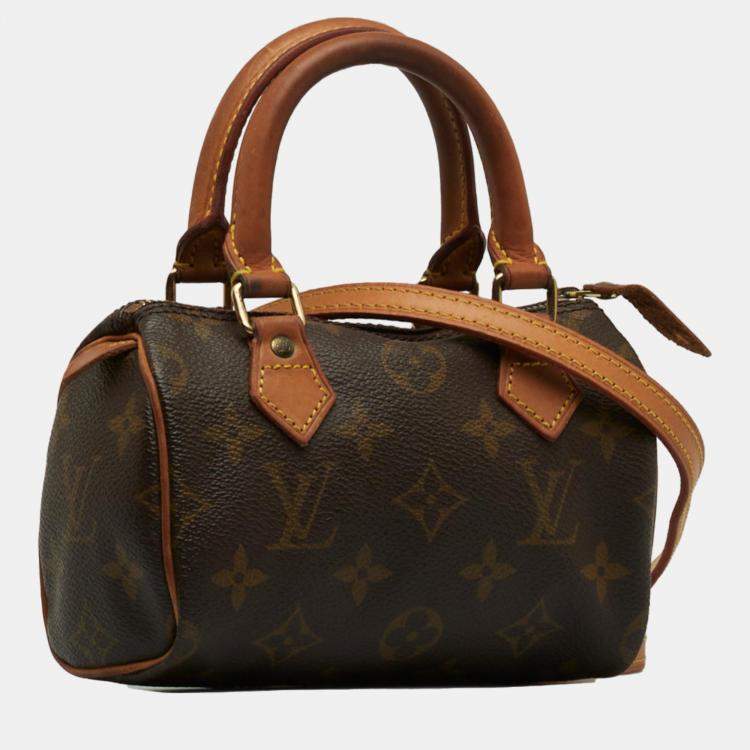 Authentic Louis Vuitton Speedy Mini HL in Monogram, Luxury, Bags