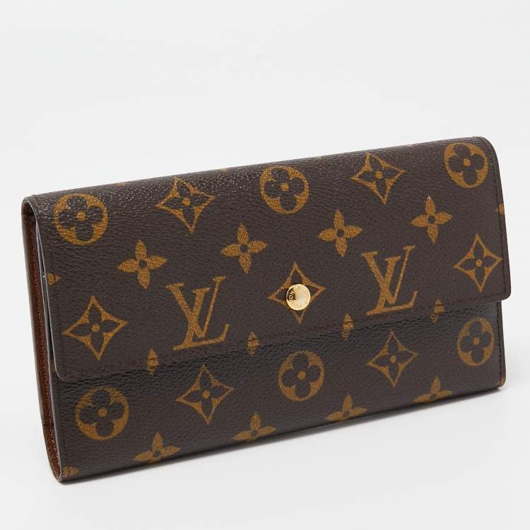 مملوكة مسبقًا Louis Vuitton Monogram Canvas Porte-Tresor International Wallet