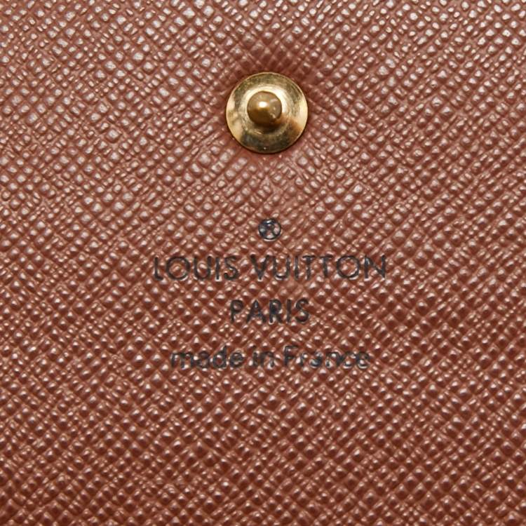 مملوكة مسبقًا Louis Vuitton Monogram Canvas Porte-Tresor International Wallet