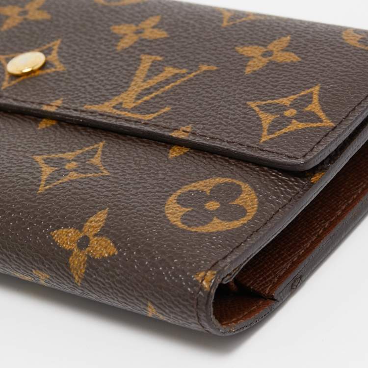 مملوكة مسبقًا Louis Vuitton Monogram Canvas Porte-Tresor International Wallet