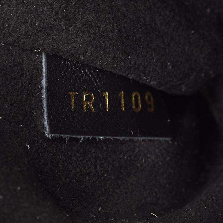 Pre Owned Louis Vuitton Black Leather New Wave Camera Bag