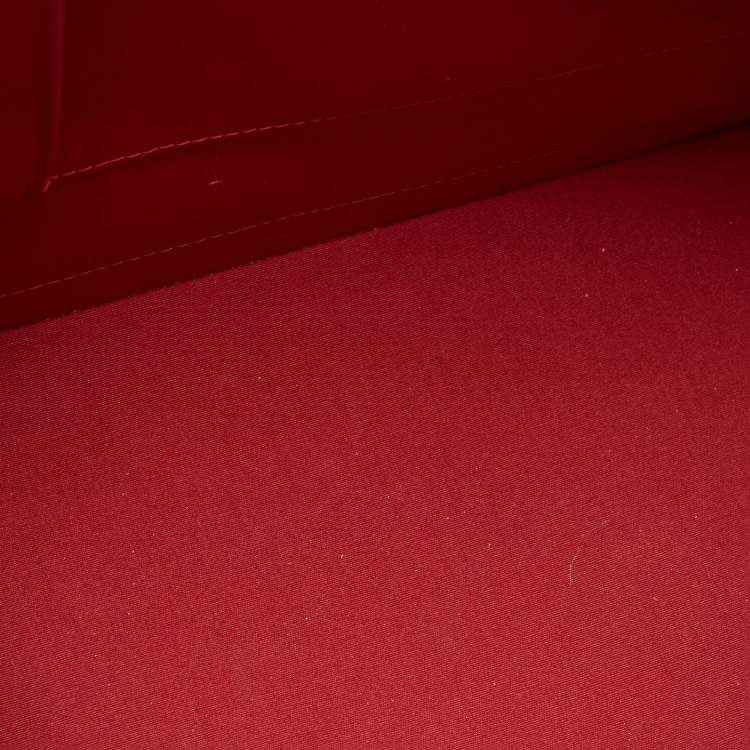 مملوكة مسبقًا Louis Vuitton Red Monogram Vernis Alma GM