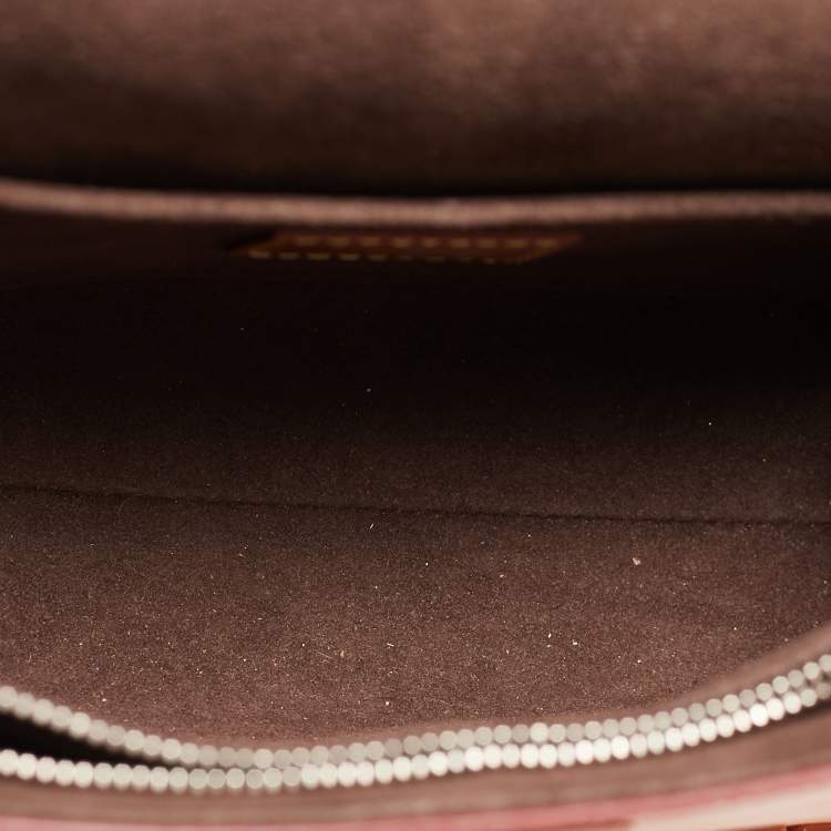 Pre Owned Louis Vuitton Gold Honey Epi Leather Mini Cluny Bag
