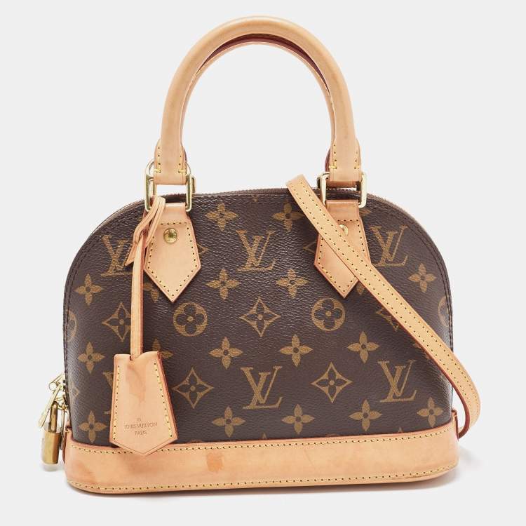 Pre Owned Louis Vuitton Monogram Canvas Alma BB Bag