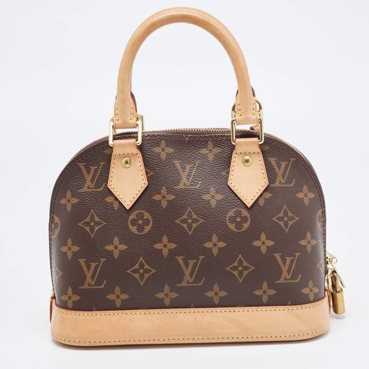 Pre Owned Louis Vuitton Monogram Canvas Alma BB Bag