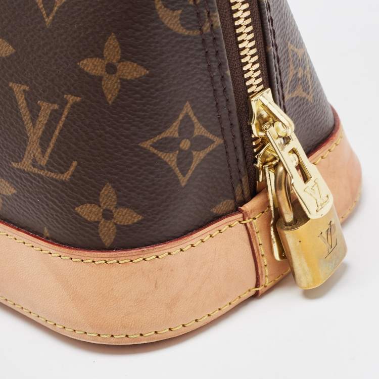 Pre Owned Louis Vuitton Monogram Canvas Alma BB Bag