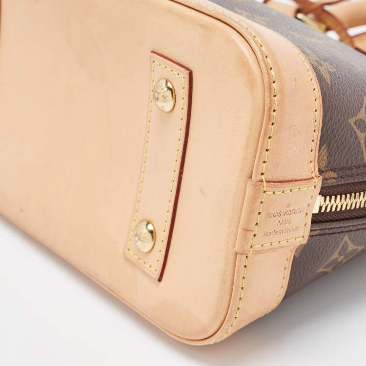 Pre Owned Louis Vuitton Monogram Canvas Alma BB Bag